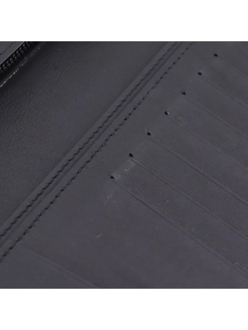 Louis Vuitton Portefeuille Brazza Monogram Shadow Leather Black Wallet